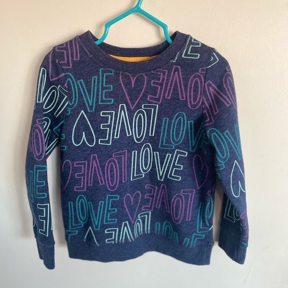 Cat & Jack “Love” Graphic Sweater - Size 3T - Picture 4 of 13
